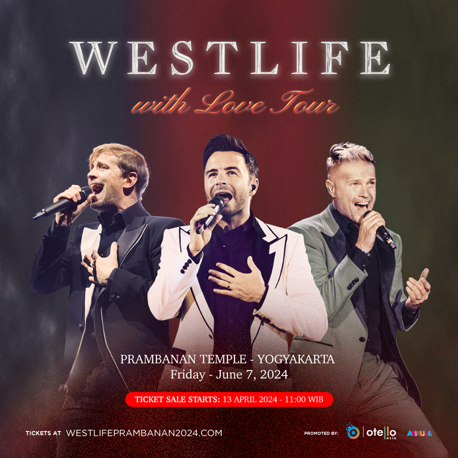 Westlife Akan Menggelar Konser Di Candi Prambanan